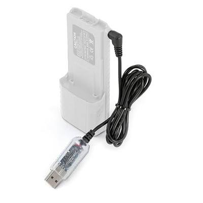 Rugged Radios USB Charger Cable for V3 R1 GMR2 GMR2-PLUS and RH5R Extra Large Battery