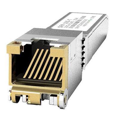 10GBASE-T SFP+ RJ45 Copper Transceiver Module, Multi-Rate 1.25G/2.5G/5G/10G up to 30m - Compatible with TP-Link, Cisco SFP-10G-T-S, Ubiquiti UF-RJ45-10G, Netgear, Broadcom, Mikrotik and More