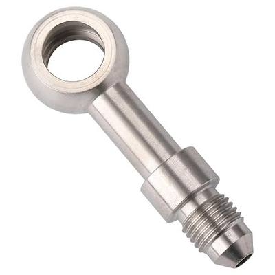 3AN Male to 10mm 3/8" Banjo Stainless Steel Brake Hose Fitting Adapter Straight