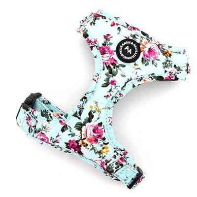 Angie and Allie Organic Cotton Dog Harness,No Pull Pet Harness with Leash D-Ring,Adjustable Soft Padded Dog Vest,Comfortable,Sustainable,Breathable and Stylish for Your Canine Companion