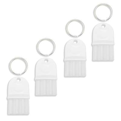 Paper Towel Dispenser Key - Toilet Paper Dispenser Waffle Key - Universal Replacement for san Jamar and More Towel & Toilet Paper Dispensers - Pack of 4
