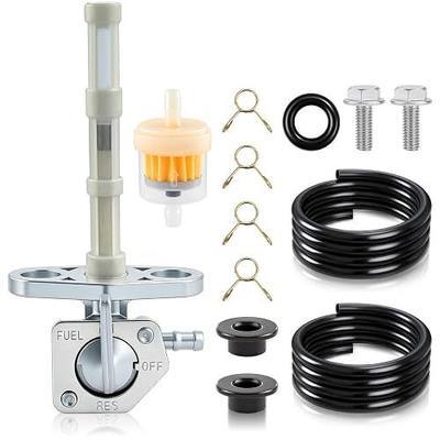 16950-GCF-671 Petcock Fuel Shutoff Valve with Fuel Filter | Compatible with HONDA XR50R XR70R XR80R XR100R CRF50F CRF70F CRF80F CRF100F CRF150F CRF230F 16950-GEL-701 Fuel Petcock