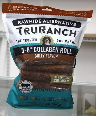 Collagen Roll 5-6'' Bully Flavor, 24 ct., 3.16 Pound (Pack of 1)