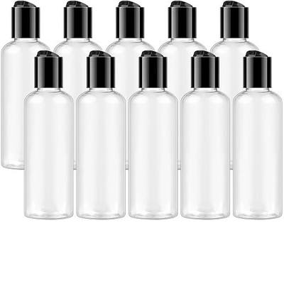 TUZAZO 10 Pack 3.4 oz Clear Travel Bottles for Toiletries TSA Approved Leakproof Travel Size Containers Empty Small Plastic Shampoo Lotion Bottles
