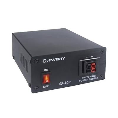 SS-30P 30Amps DC Regulated Universal Compact Bench Power Supply, AC-to-DC Power Converter, 13.8V Fixed Output, Anderson Connectors & 1/4 inch Bingding Posts for HAM&Amateur Radio