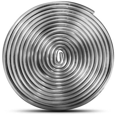 Glassco 3/16" Round H Lead Came for Stained Glass, 6 Ft | H Channel Lead, Hobby Came