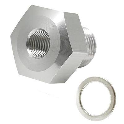 LS Engin Swap Oil Pressure Sensor Adapter, M16-1.5 Adapter to 1/8 NPT Oil Pressure Sensor Fitting for All GM LS Engines LS1 LSX LS3 4.2L 4.3L 4.8L 5.3L 6.0L 6.2L
