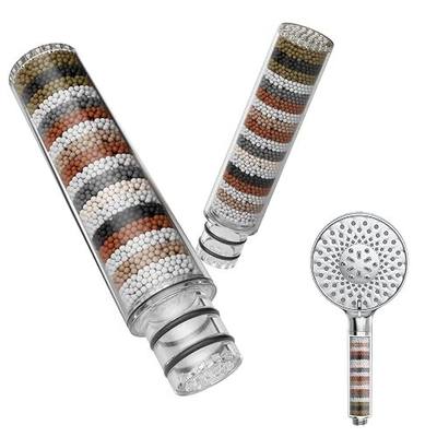SR SUN RISE Shower Filter for Handheld Shower Head, 2-Pack Replacement Filters for Hard Water Remove Chlorine and Harmful Substances Only Fits SR SUN RISE Shower Head