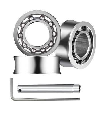 MAGICYOYO Unresponsive Yoyo Professional KK Bearings Kit | Pack of 3 Stainless Steel U Type Professional 10 Ball Yoyo Bearings for with Bearing Revomal