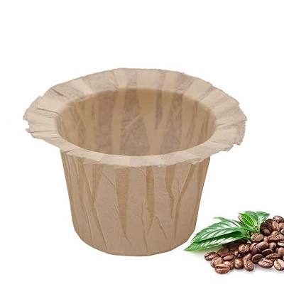 Irmidi Disposable Coffee Filters, 100 Count Natura K Cup Filters for Keurig 1.0 and 2.0 Coffee Makers