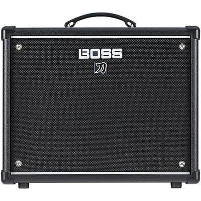 BOSS Katana-100 Gen 3 Guitar Amplifier | Powerful 100-Watt Combo Amp | Custom 12-Inch Speaker | Evolved Tube Logic Sounds | 12 Amp Characters | Onboard BOSS Effects | Advanced Connectivity & More | 100W Class-Ab, Custom 12-Inch Waza Speaker, 12 Amp Characters, Onboard Boss Effects, USB-C Recording,