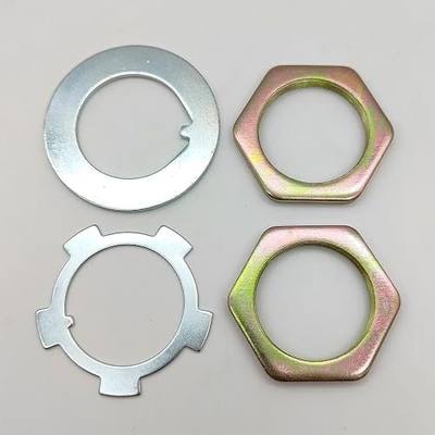43521-60011 Front Axle Hub Spindle Lock Nut Washer Kit for Toyota 4Runner 2.4L 3.0L 1984-1995