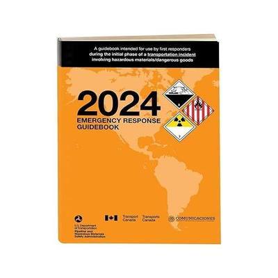 J. J. Keller 2024 Emergency Response Guidebook (ERG), Soft Bound, 4” x 5.5” Pocket Size, English, 1-Pack