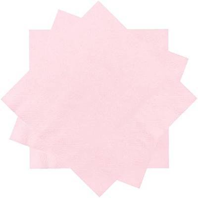 300 Count Pink Beverage Cocktail Napkins 2-Ply | Disposable Pink Party Napkins for Dinner Wedding Birthday Party