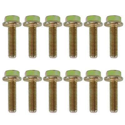 75120 Exhaust Manifold Bolts Hardware Kit Grade 10.9 For Chevy Gmc Buick | For Chevy Header Bolts LSX LS1 LS2 LS3 LS6 LS7 Anti-Corrosion 03413B 11518860 11609481 6506775AA, and 6507423AA