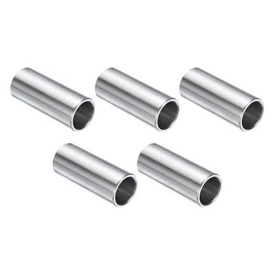 uxcell 5pcs Stainless Steel Spacer 1/2" Bore x 5/8" OD x 1-1/2" Length Screw Standoff Bushing Plain Finish Round Metal Spacer for 1/2 Screws Bolts and Rods