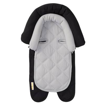 GoldBug Baby & Toddler 2-in-1 Car Seat Head Support - Black