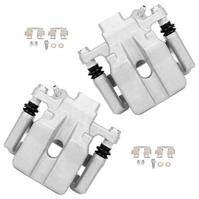 cciyu Rear Left & Right Disc Brake Calipers Assembly w/Bracket For Toyota, For Lexus Models - For Avalon 2008-2011,For Camry 2007-2011,For ES350 2007-2012 19B3131 19B3130 Driver & Passenger Side