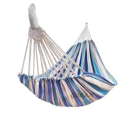 GOCAN Double Hammock 2 Person Extra Large 330X150cm Load Capacity 600Pound Canvas Cotton Hammock for Patio Porch Garden Backyard Lounging Outdoor and Indoor XXL