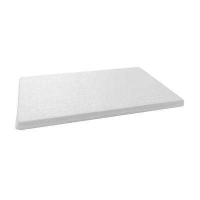 Adjustable Foam Pillow's One Layer to Raise Pillow Height | 1 Height 1.2'' Insert for Cervical Pillow , Flat Foam Piece, Ultra Thin Pillow for Stomach Sleeper, White, Medium Firm