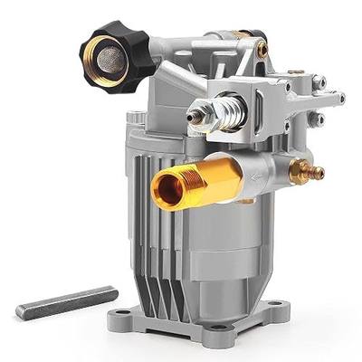 3100PSI Pressure Washer Pump 3/4" Shaft, Horizontal Washer Pump Replacement | Replacement Power Washer Pumps for Power Washer, Compatible with Simpson, Dewalt, Westinghouse, Ryobi More Gas Washer