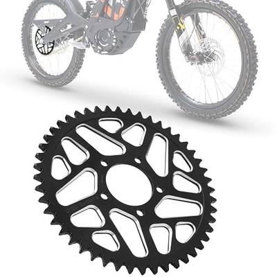 48T Sprocket CNC for Surron LBX Talaria Eride Pro SS 2.0 3.0 Rawrr Mantis, Electric Dirt Bike Chain Sprocket for Talaria Sting MX3 R MX4 Talaria XXX X3 E-Ride Pro SR S Sur Ron Black