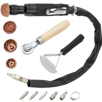 Air Tire Repair Polish Patch Tools, Include 2500rpm Low Speed Air Tire Buffer Tire Inner Liner Scrapper Patch Roller Tungsten Steel Buffing Wheel | Include 2500rpm Low Speed Air Tire Buffer Tire Inner Liner Scrapper Patch Roller Tungsten Steel Buffing Wheel