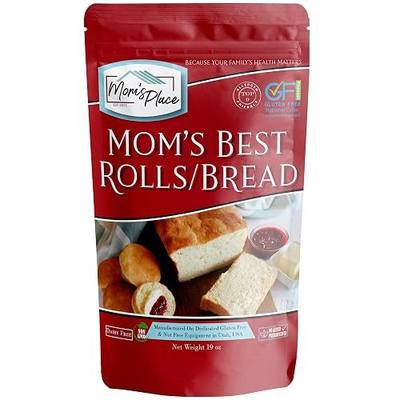 Mom's Place Gluten-Free Rolls & Bread Mix, Dairy, Nut & Soy Free, 19 oz