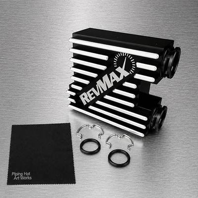 RevMax 68RFE Thermal Bypass Valve Transmission Thermostat Cooler Bypass Kit for 2013-2018 Ram 2500 3500 6.7L Cummins Diesel - 87% Increased Flow - Includes 2 O-Rings, 2 Clips and Cleaning Cloth