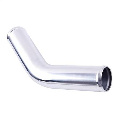 Aluminum Pipe Tube Intercooler Hose 45 Degree 50mm(1.5"), 6061 Aluminu Air Intake Tube, Length 11.8" (300mm), Thickness 2 mm