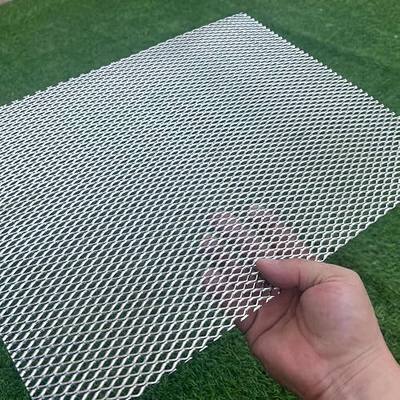 16"x12" Stainless Steel Expanded Metal 19 Gauge 0.2"x0.4" Holes Expanded & Perforated Sheets Metal Grate Screen/Fence Wire/Privacy Fence/Screen Door Mesh/Window Screen Mesh/Rodent Mesh