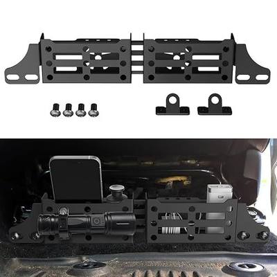 Car Seat Brackets Storage Basket - Universal Molle Panel Organizer Compatible with Toyota Tacoma 4Runner Lexus GX460/GX470 | Tactical Gear Mounting System & Quick Installation