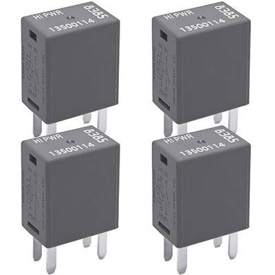Relay 13500114/8385 (Set of 4) - 12VDC 40A 4Pins Relay 13500114/8385 Compatible for GM Vehicle Models