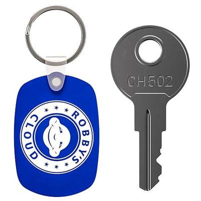 CH502 Replacement Key for Truck Tool Boxes and Paddle Handle Tool Boxes Marked CH-502-1 Robby’s Cloud Keychain Included (1-Pack) - Key Style May Vary