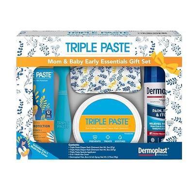 Triple Paste Mom & Baby Gift Set, New Baby Essentials, 5 Piece