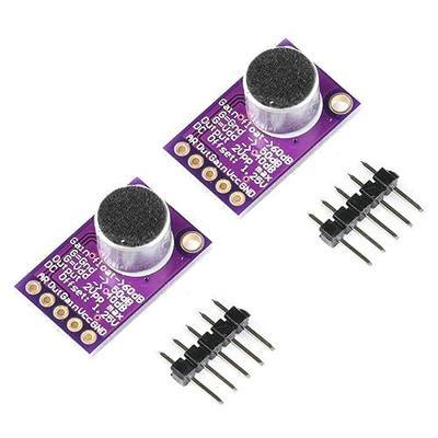 3Pcs MAX9814 Microphone Amplifier Module Electret Microphone Amplifier Module MIC Microphone Sound Amplification Microphone Head Sensor Auto Gain Control Release Ratio Low THD for Arduino