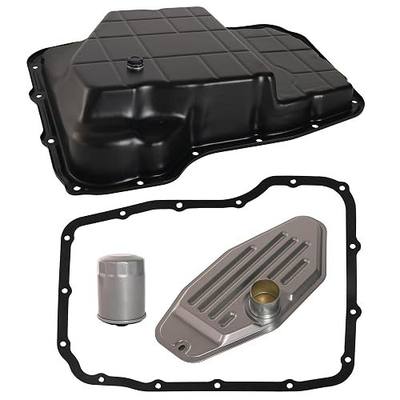 Transmission Oil Pan Kit with Filter & Gasket, for 45RFE 545RFE 65RFE 66RFE 68RFE, for Dodge Ram 1500/2500/3500 Dakota Durango 2000-2009, for Jeep Grand Cherokee 1999-2009, #265-817 5013470AC