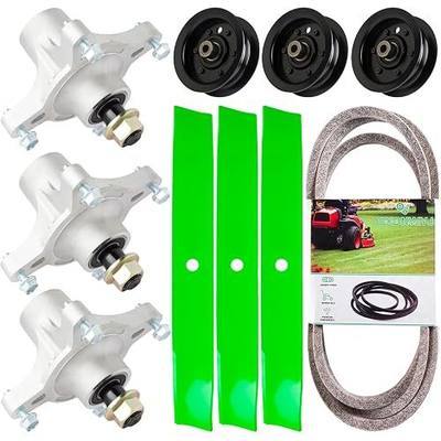 50 Inch Mower Deck Rebuild Kit - Fits Toro TimeCutter SS5000 Z5000 Z5020 Z5030 Z5035 Z5040, 3 Spindles (121-0751)+3 Blades (110-6837-03)+3 Idlers (106-2175)+1 Belt (119-8820)