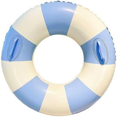 Audaisyly Children Swimming Ring, Inflatable Pool Floats Swim Tube Raft Toy with Fruits Mermaid Decorations Summer Water Fun Lounge Beach Lake Party Supplies for Kids