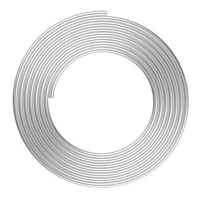 1/2" OD Aluminum Coiled Tubing, 1060 Grade Aluminium Tubing 0.04" Wall Thickness, 20FT Aluminum Seamless Round Tube for Refrigerator Air Conditioner Metal Gas Line
