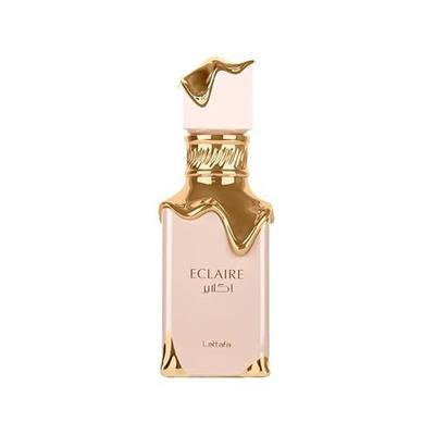 Lattafa Eclaire - Vanilla, Caramel, Sweet, Floral - Eau de Parfum Long-Lasting Fragrance for Women, 3.40 Ounce / 100 ml | Long-Lasting Fragrance, 3.40 Ounce, 100 ml