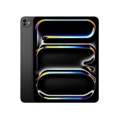 Apple iPad Pro 13-Inch (M4): Built for Apple Intelligence, Ultra Retina XDR Display, 512GB, 12MP Front/Back Camera, LiDAR Scanner, Wi-Fi 6E + 5G Cellular, All-Day Battery Life — Space Black
