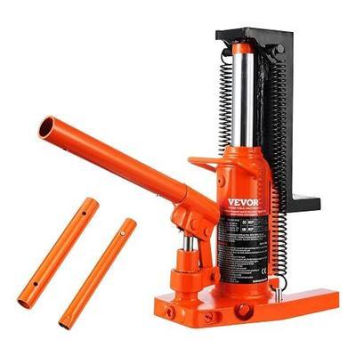 VEVOR Hydraulic Jack, 2.5 Ton Toe Lift, 5 Ton Top Lift, 0.8-5.3 in Toe Height, 8.9-13.4 in Top Height, Air Hydraulic Claw Jack for Machinery, Industry