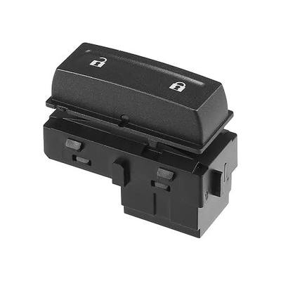 Car Door Lock Switch, Front Left Driver No.22901816 for Chevrolet Silverado 1500 2016 2017 2018 Black, 1 Pcs