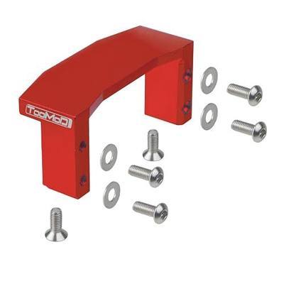 TT02 Aluminum Servo Mount for Tamiya RC Car TT-02 54977 OP.1977 Upgrades Replace Parts (Red)