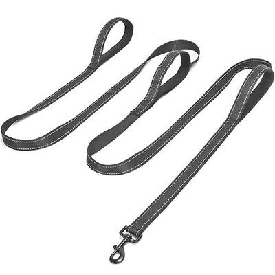 3 Handle Dog Leash 10FT Triple Handle Reflective Large Medium Dog | Multi Handles Heavy Duty Training Lead with Padded Traffic Handles for Control and Safety