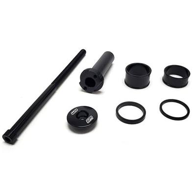 Warp 9 Stem Lock for E-Motos - Talaria, Surron, E-Ride Pro, 79Bike - Handlebar Stem Lock for Bar Mount, Stem Cap, Stem Spacers, Stem Bolt - Multiple Color Options - Electric Bike Part/Black
