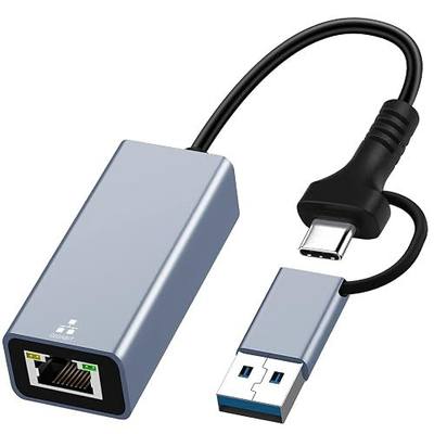 USB C to Ethernet Adapter, USB 3.0 to RJ45 Gigabit LAN 1000 Mbps Wired Network, USB to Ethernet Adapter for Laptops/Tablet, Compatible with Windows XP, MAC OS, Linux, Vista 7 8 10 11 | USB 3.0 to Ethernet Adapter for Laptops/Tablet,Compatible with Windows XP,MAC OS,Linux,Vista 7 8 10 11