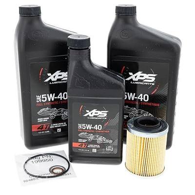 Can-Am New OEM Synthetic Blend Oil Change Kit 5W40 500 CC, 9779488