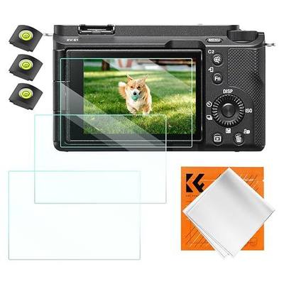 K&F CONCEPT Screen Protector Compatible with Sony ZV-E1/A7 IV/A6700/A7CII | Ultra Clear Tempered Glass Screen Protector Anti Scratch Bubble Free Ultra Resistant PF23
